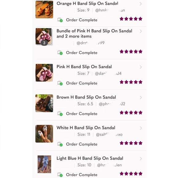 Light Blue H Band Slip On Sandal - Picture 9 of 12